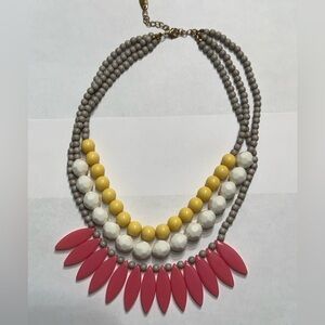 Plunder Eliza Sue Multicolor Bead Necklace